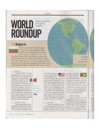 The Rotarian  - с фокус за България в световните си новини в броя си от м. Юни 2013